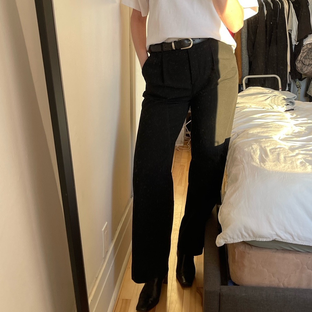 Wilfred Black Tailored Pants – Size 8 | Aritzia